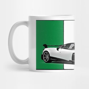 Pagani Huayra Italian Print Mug